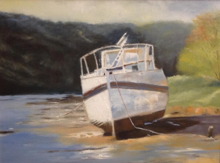 Resting Oil Janice Ricker