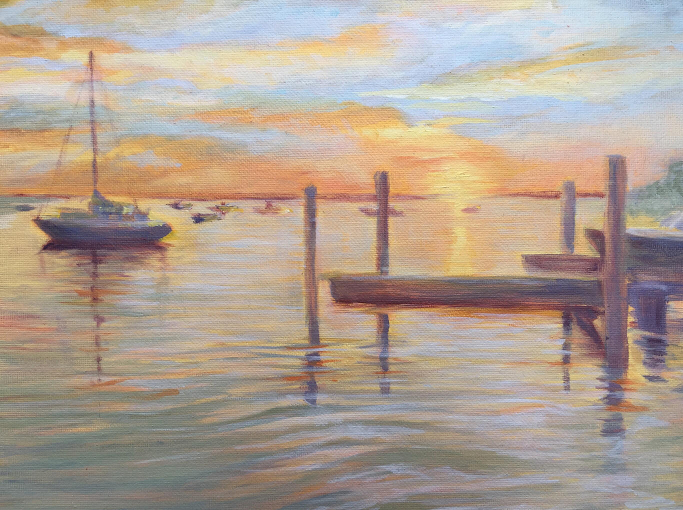 Seconds Left Oil Lucille Selvidio