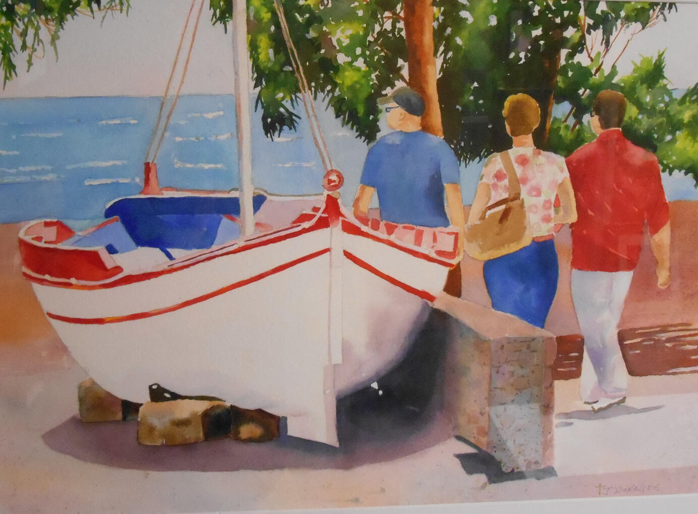 Untitled #3 Watercolor Joan Donahue